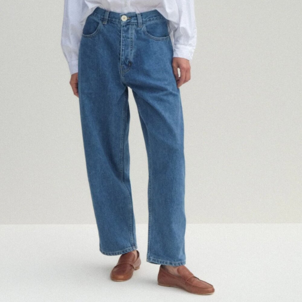 Jesse Kamm - California Wides - Cowboy Blue Denim - Size 2